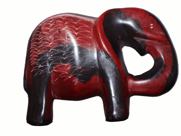 Elephant Clay Model