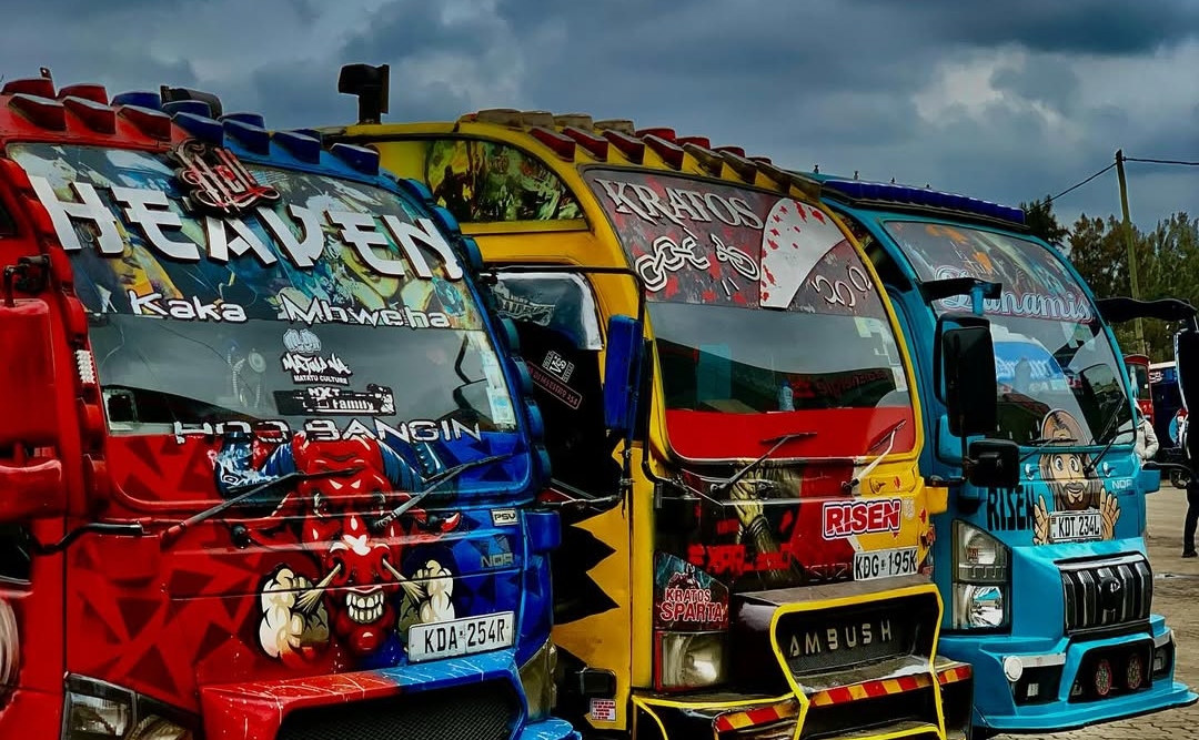 The story of Kenya's matatu culture: icons, chaos, and art on wheels ...